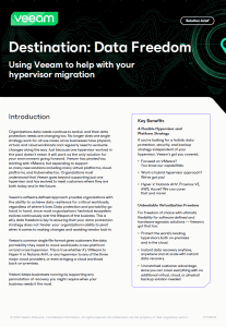 veeam backup data freedom cover
