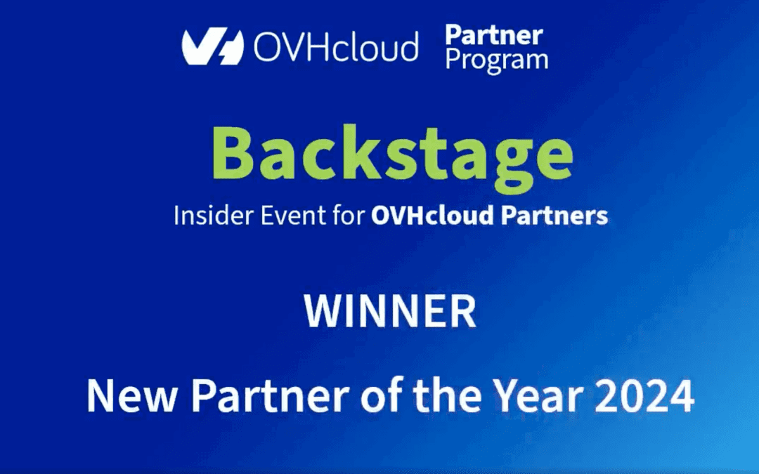 Primesys Wins OVHcloud New Partner of the Year 2024 Award!