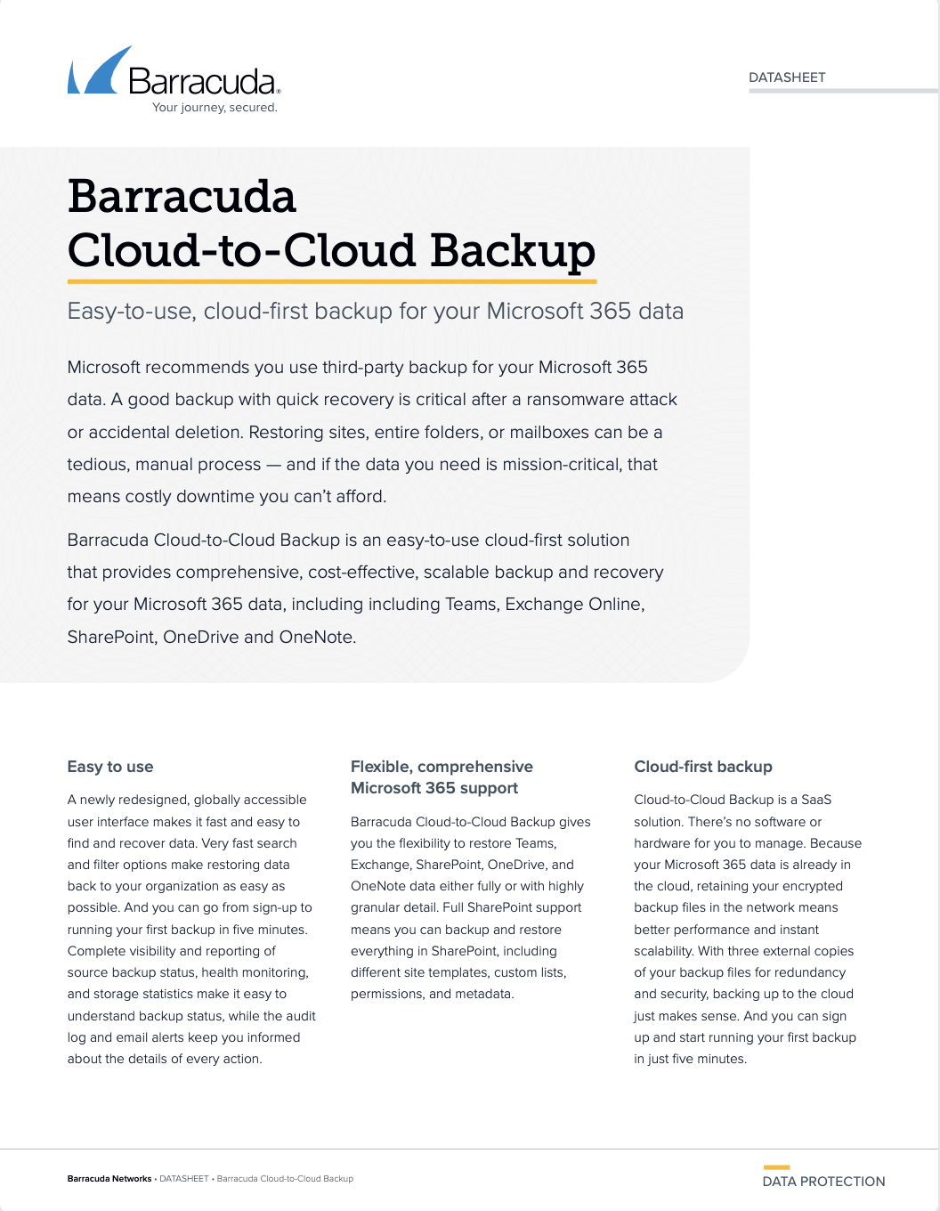 CLoud to cloud Backup